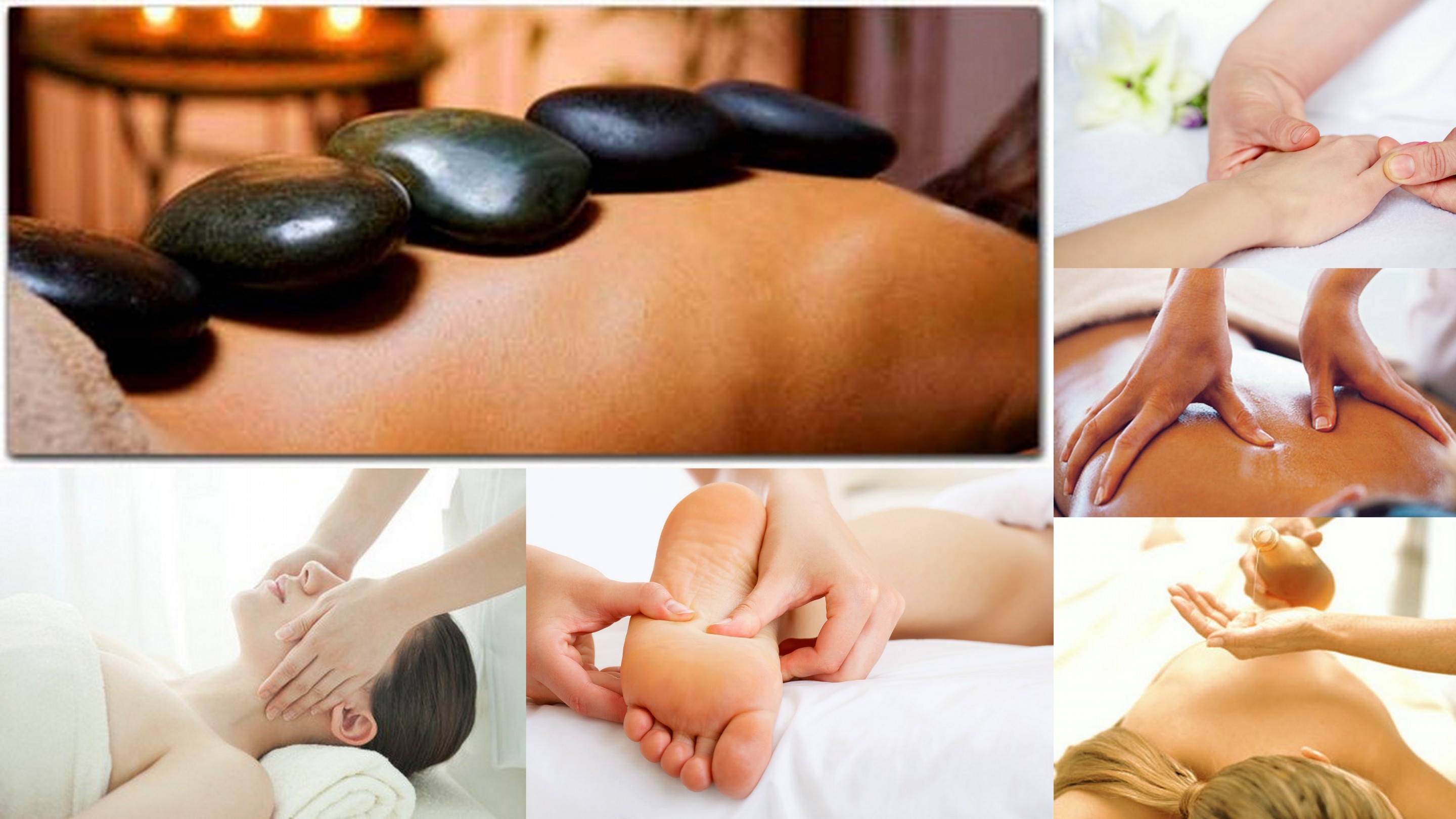 Massage types at Cherry Massage and Day Spa, Chinese deep tissue massage, Shiatsu, Swedish